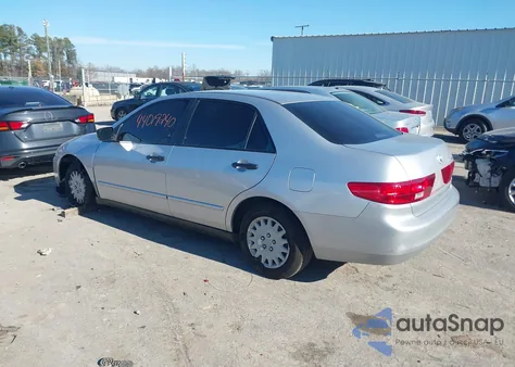 2005 Honda Accord 2.4 Dx from USA, damaged, VIN 1HGCM56125A125633